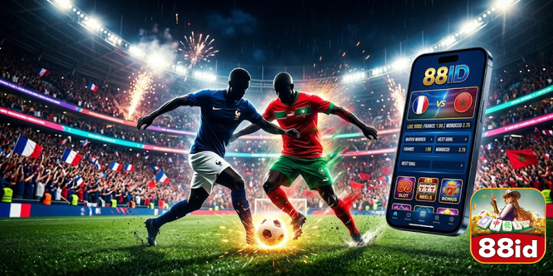 France vs Morocco 88id Prediction