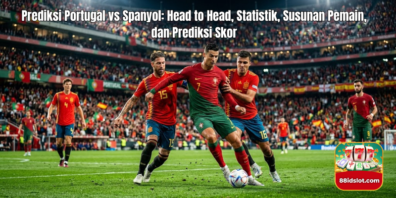 Prediksi Portugal vs Spanyol Head to Head & Susunan Pemain